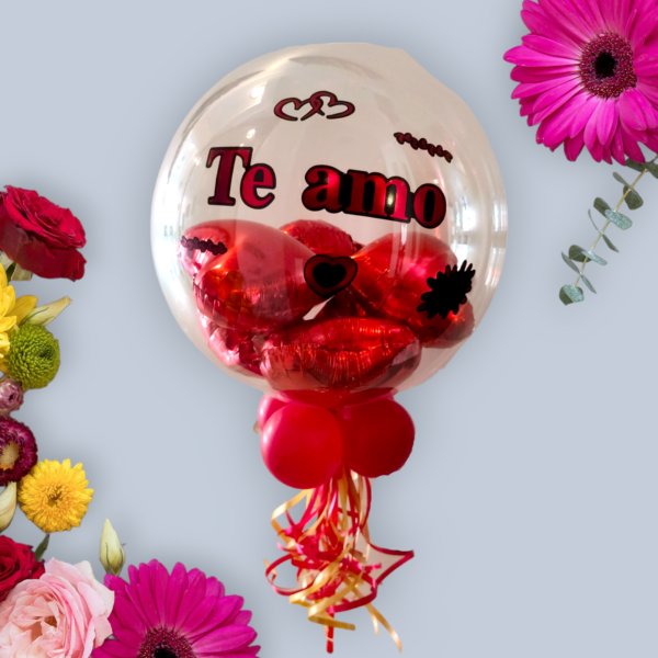 #281 Globo Burbuja "Te amo"