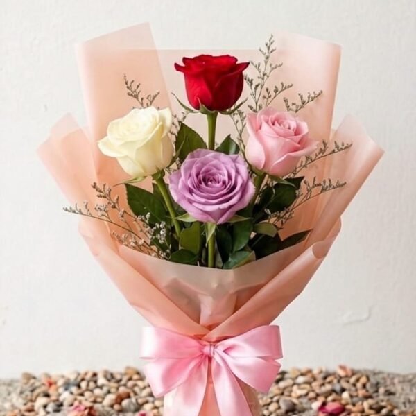#334  Rosas de Ensueño – Bouquet Floral Premium