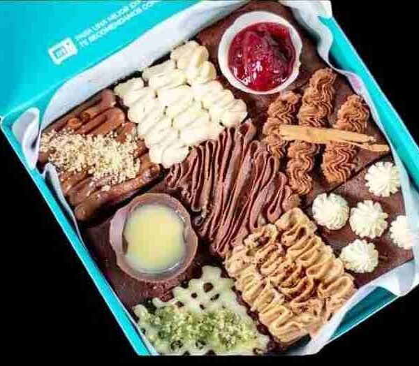 #220 pack de 9 unidades de brownies